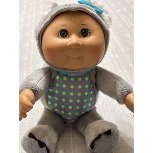 Adorable!! Cabbage Patch Kids Zoo Friends Frankie Koala Green Eyes 10" Plush EUC